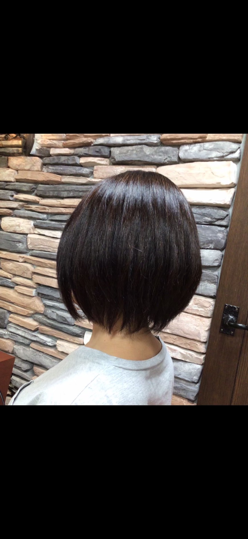 通常カットの施術