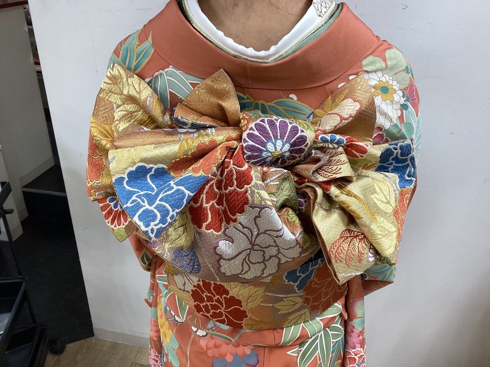 振袖の着付け施術例